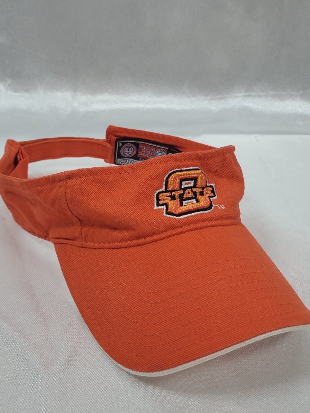 Oklahoma State Cowboys Older Logo Orange Adjustable Visor Hat OSU